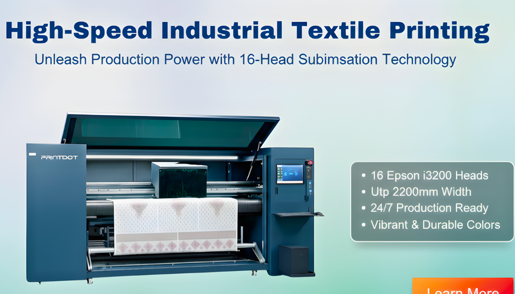 16-Head Sublimation Printer Epson i3200 A1